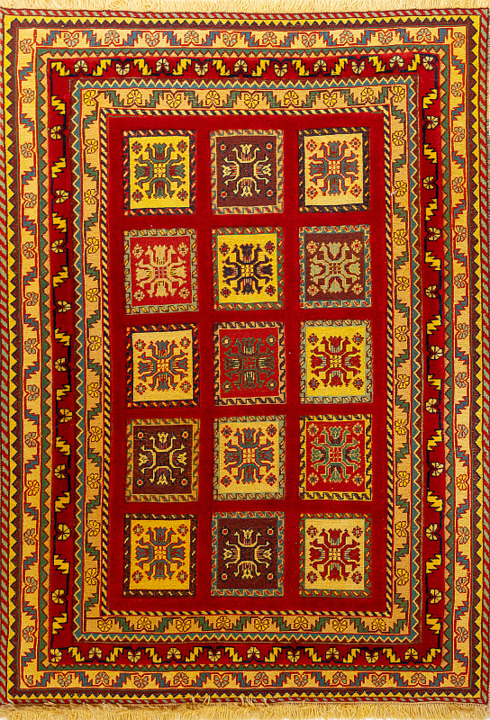 Иранский ковёр из шерсти  (15-02013/153x109) 