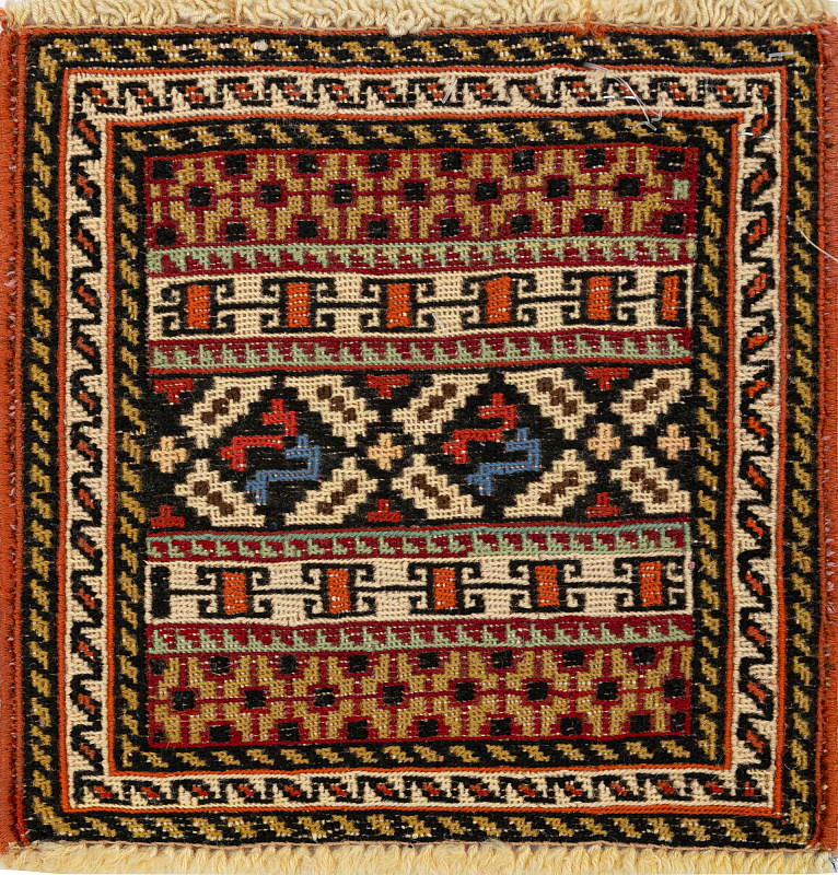 Иранский ковёр из шерсти (15-20613/29X28)