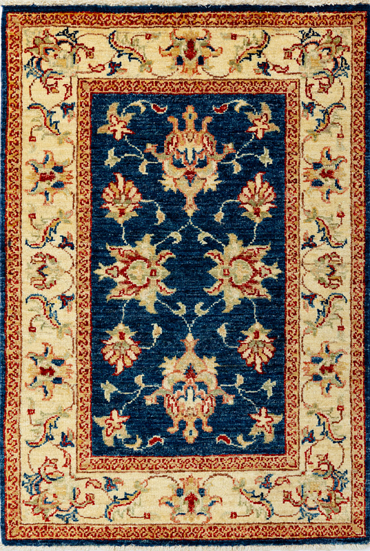 Индийский ковёр из шерсти (14-3115/91x63)