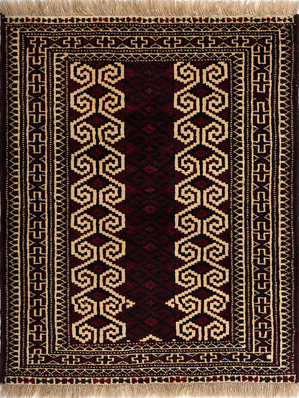 Иранский ковёр из шерсти (13-175 /110x90)