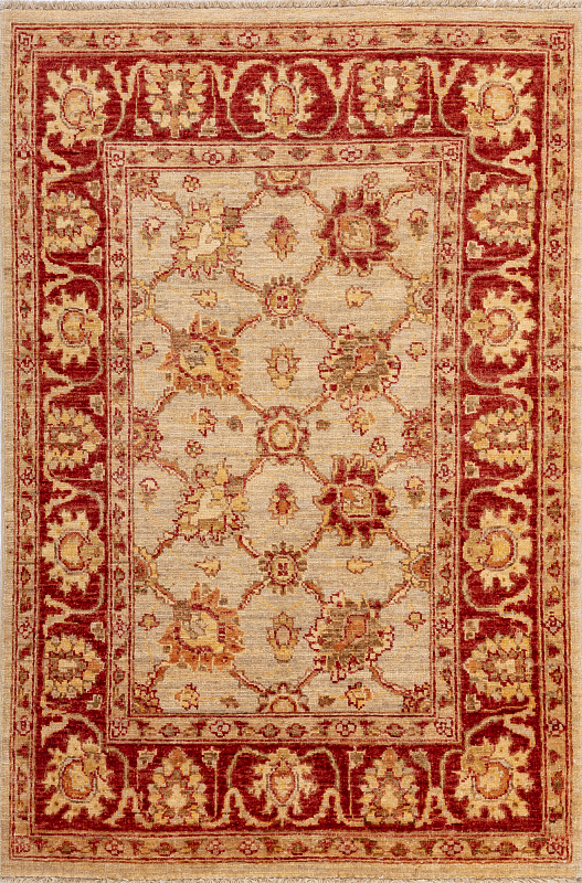 Индийский ковёр из шерсти (14-3156/127x86) 