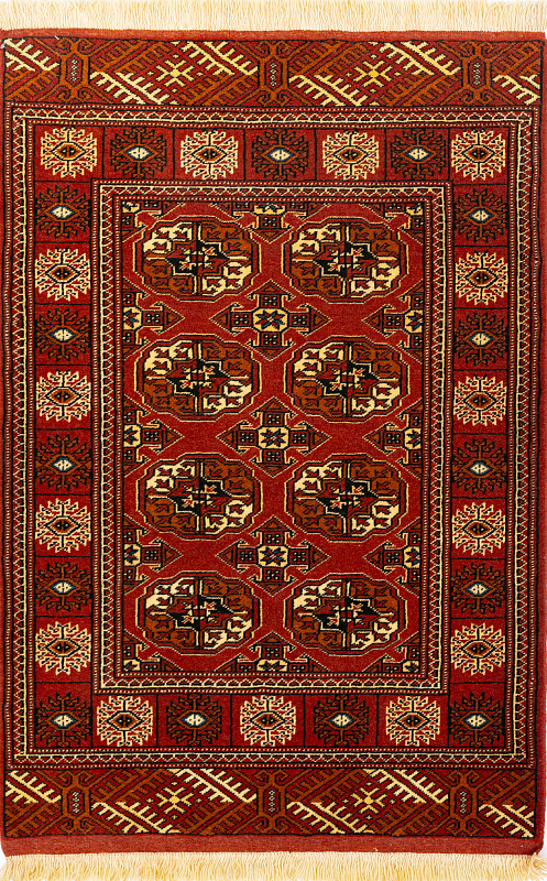 Иранский ковёр из шерсти (13-205/125x84)