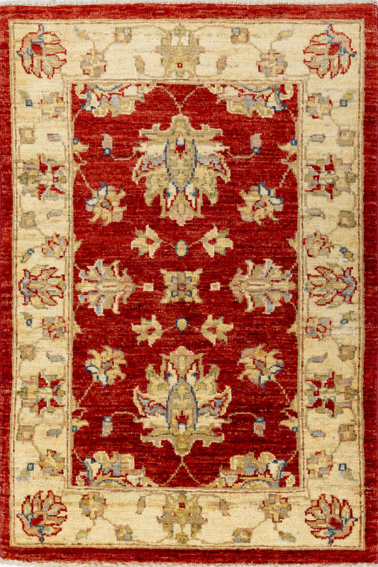 Индийский ковёр из шерсти (14-3092/92x63)
