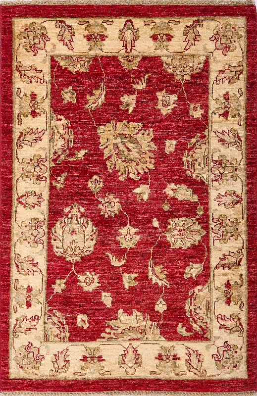 Индийский ковёр из шерсти (14-3146/128x85)