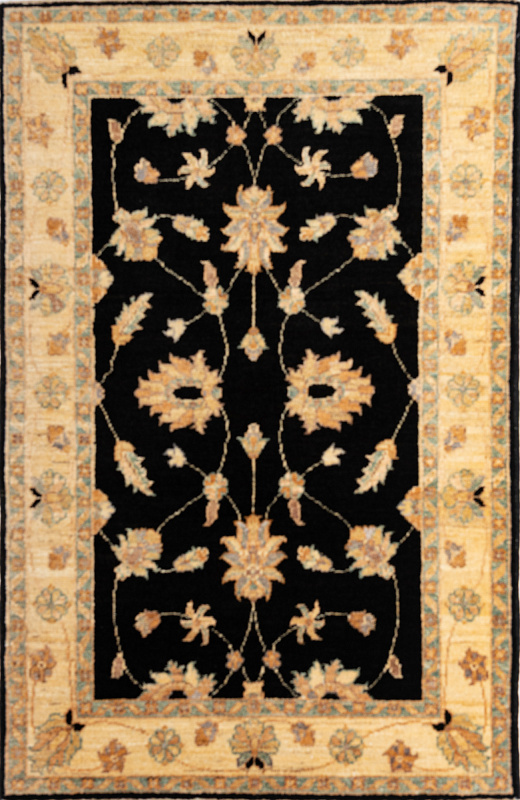 Индийский ковёр из шерсти (14-3160/125x81)