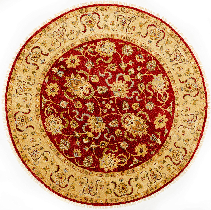 Индийский ковёр из шерсти (08-32/243x243)