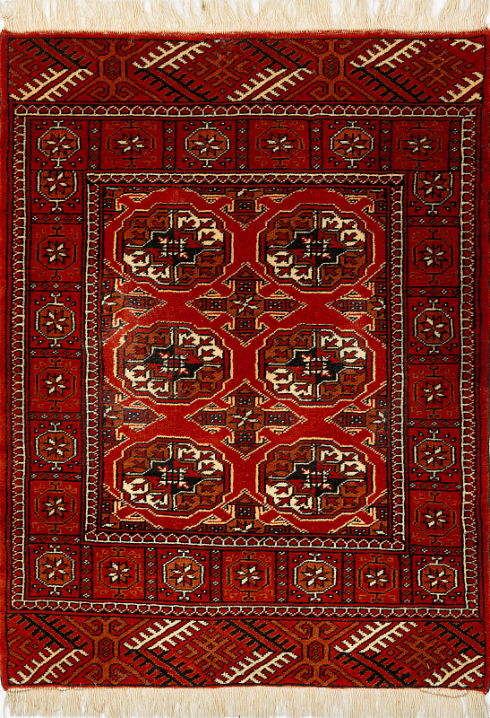 Иранский ковёр из шерсти (13-47713/113x86)