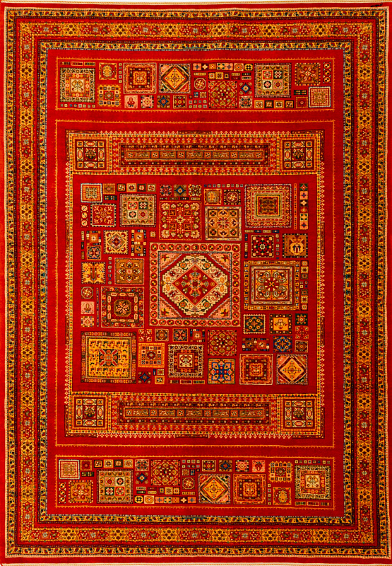 Иранский ковёр из шерсти (15-31513 /308x217)