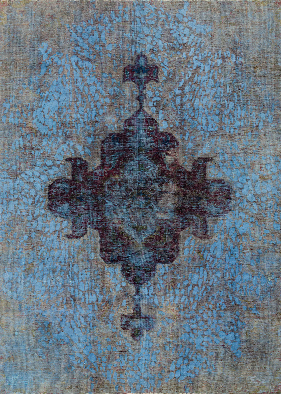 Индийский ковёр из шерсти (17-50081/287x209)
