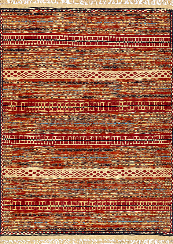 Иранский ковёр из шерсти (17-3051016/203x148)