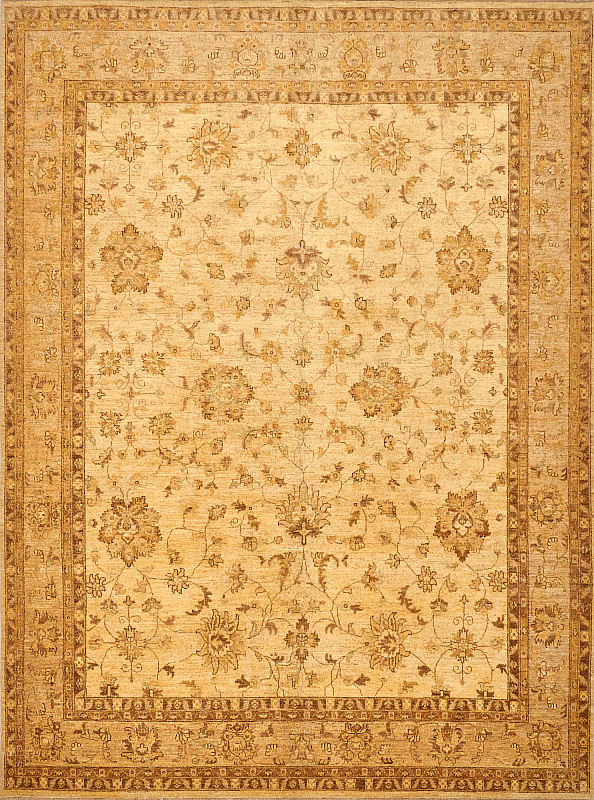 Индийский ковёр из шерсти (14-3136/350x260)