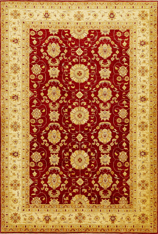 Индийский ковёр из шерсти (14-3050/296x204)