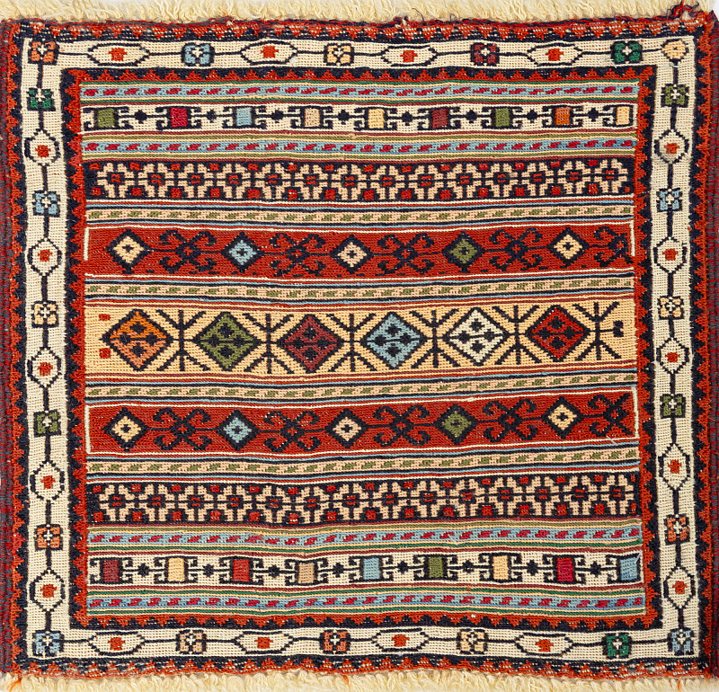 Иранский ковёр из шерсти (15-22413/48X43)