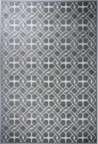 Бельгийский ковёр из вискозы (OCA005/SILVER/290x200)