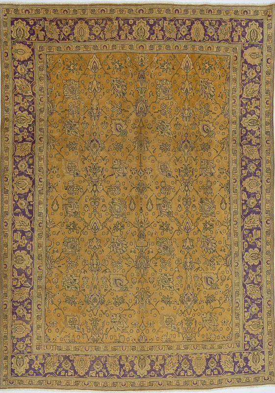 Иранский ковёр из шерсти (07-946/390x295)