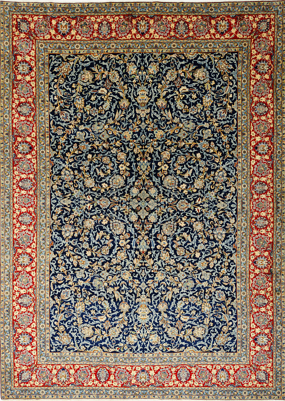 Иранский ковёр из шерсти  (17-012016/420x302)