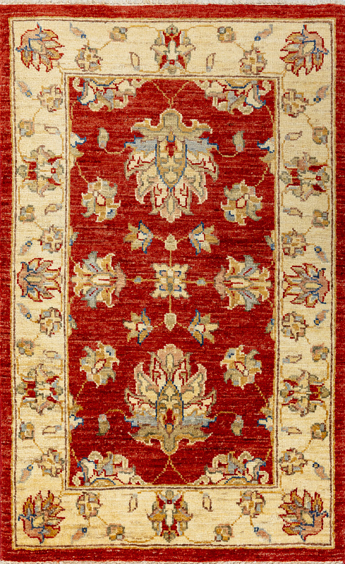 Индийский ковёр из шерсти (14-3095/98x61)