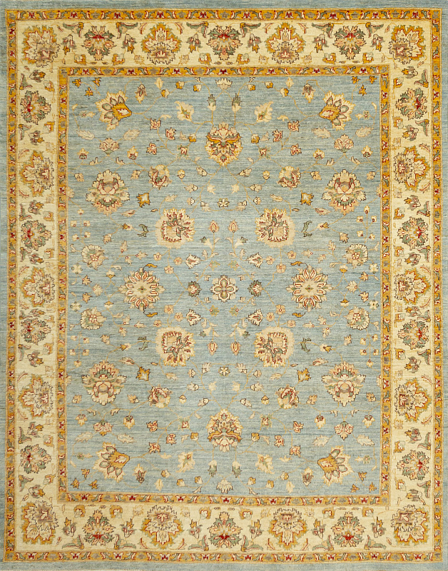 Индийский ковёр из шерсти (14-3069/309x244)