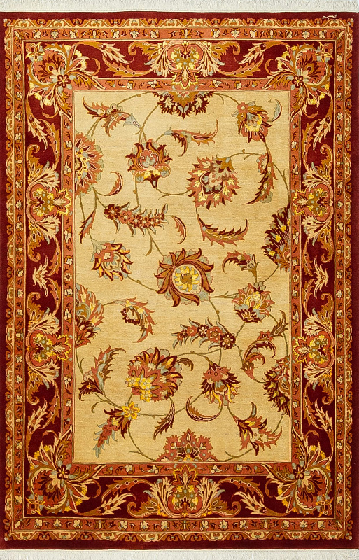 Иранский ковёр из шерсти (13-138/260x177)