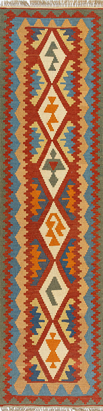 Иранский ковёр из шерсти  (17-0047516/252x65)