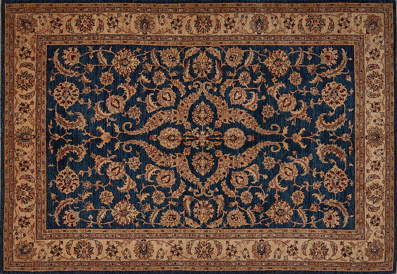 Индийский ковёр из шерсти (14-3058/298x206)