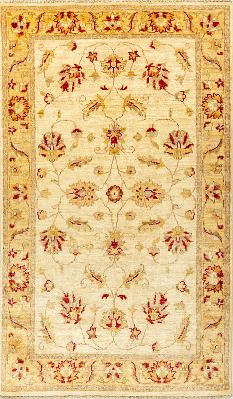 Индийский ковёр из шерсти (14-3153/131x78)