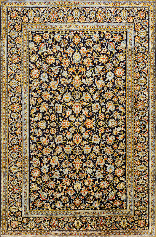 Иранский ковёр из шерсти (00-480/384x253) 