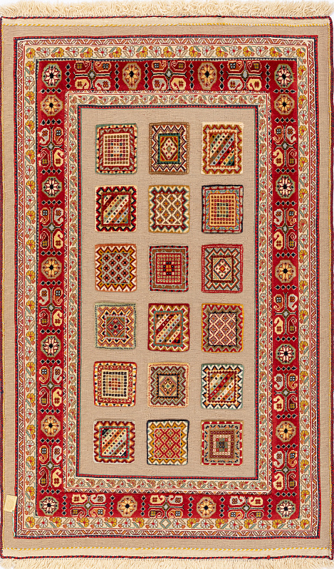 Иранский ковёр из шерсти  (13-56613/131x79) 