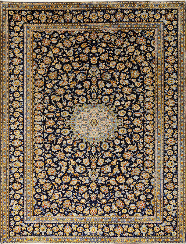 Иранский ковёр из шерсти (00-1081/405x310)