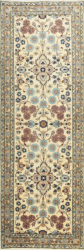 Иранский ковёр из шерсти (00-988/260x89)