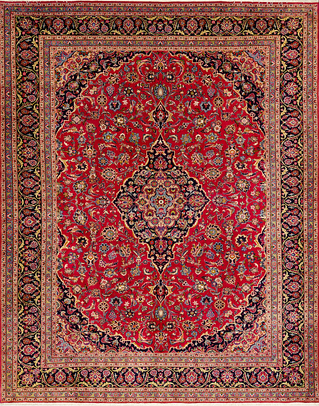 Иранский ковёр из шерсти (17-1305009316/390x310) 