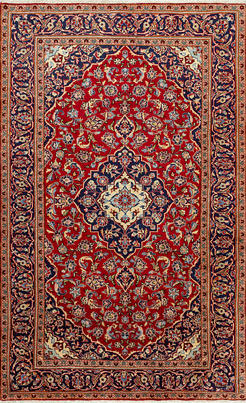 Иранский ковёр из шерсти (00-982/238x145)