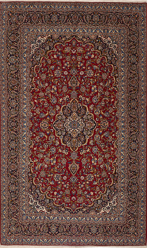 Индийский ковёр из шерсти (17-004416/496x300) 