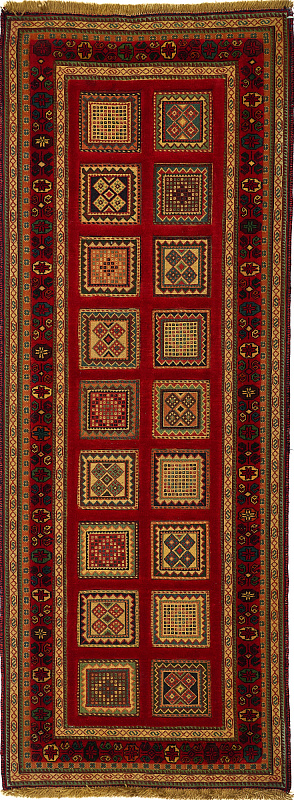 Иранский ковёр из шерсти (13-11113/235x81)