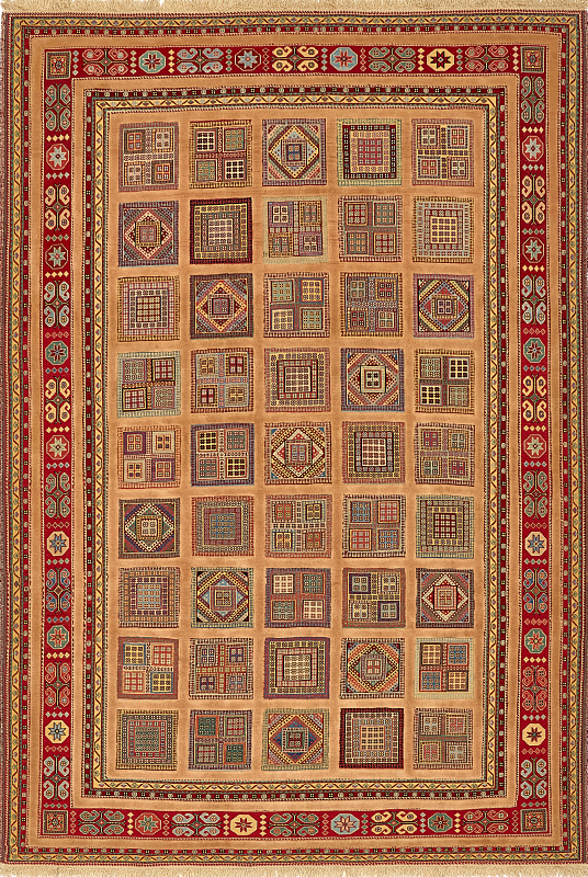 Иранский ковёр из шерсти (13-314 /290x200)