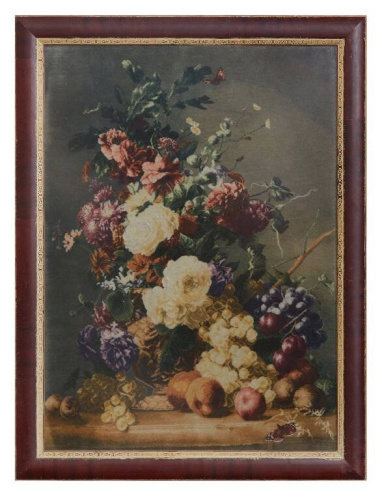 Иранский ковёр из шерсти (05-209/67x49/Картина)