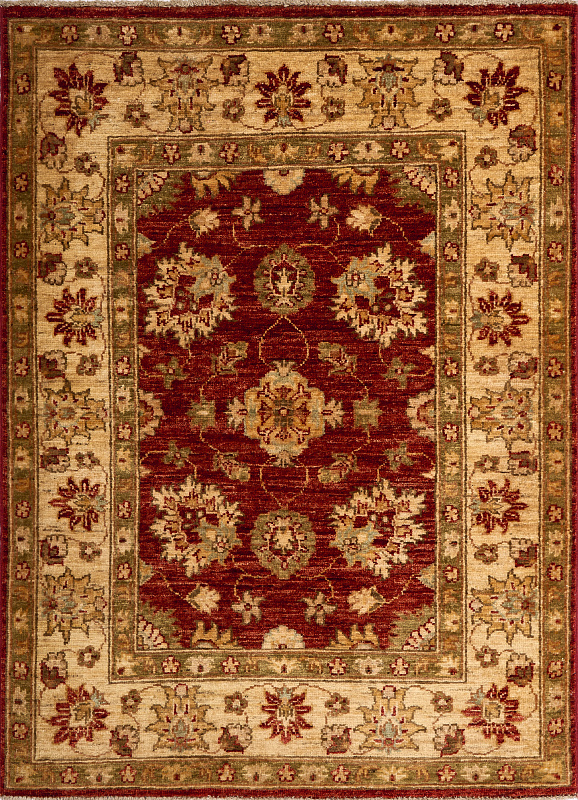 Индийский ковёр из шерсти (14-3169/118x85)
