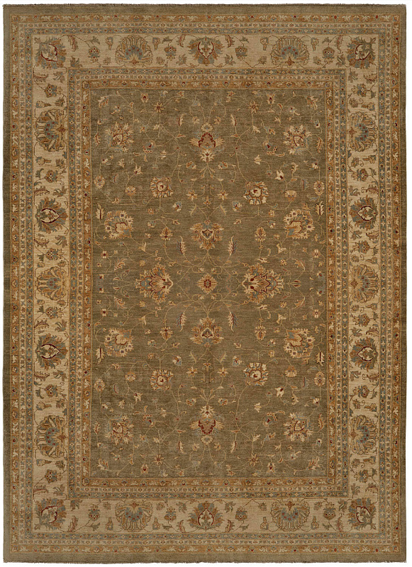 Индийский ковёр из шерсти (14-3144/414x307) 