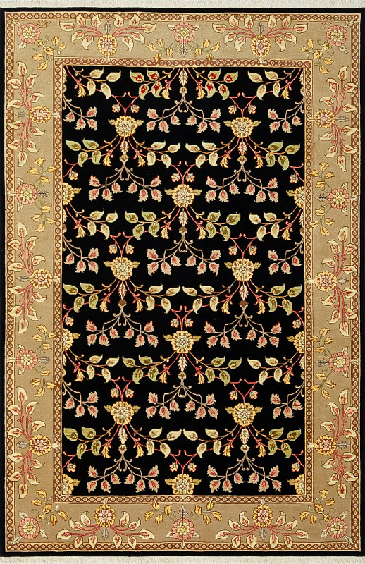 Иранский ковёр из шерсти (08-739/296x198)