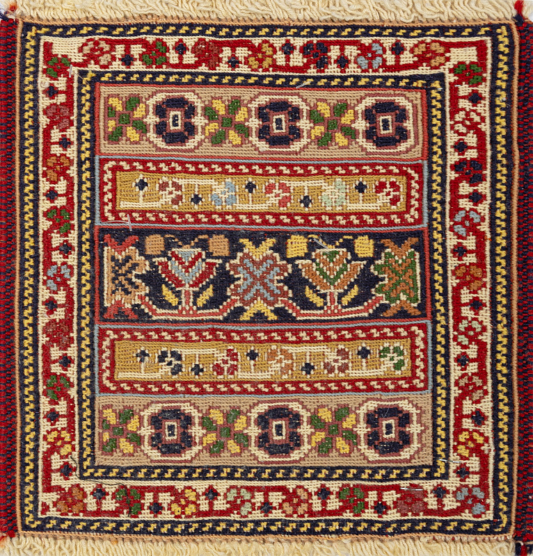 Иранский ковёр из шерсти (15-19113/28X28)