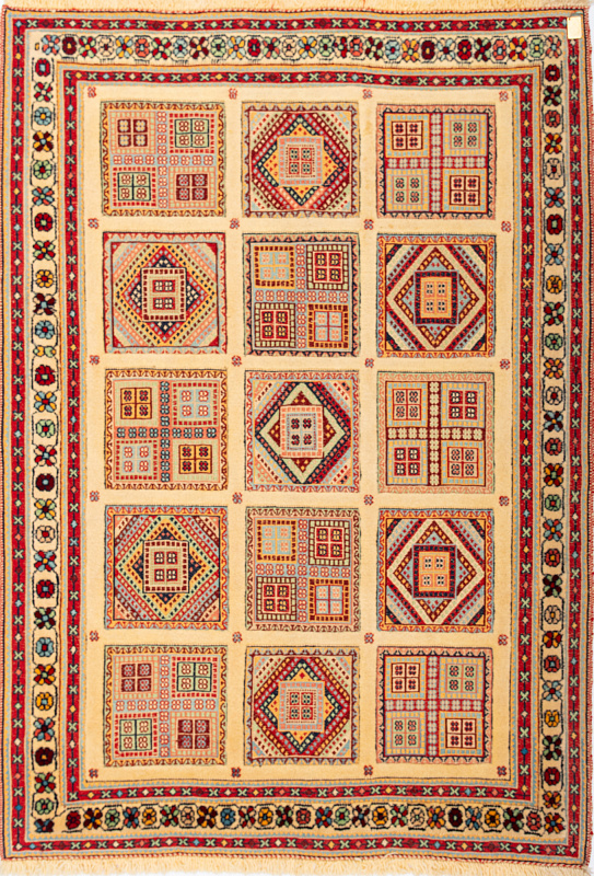 Иранский ковёр из шерсти  (15-04213/172x113) 