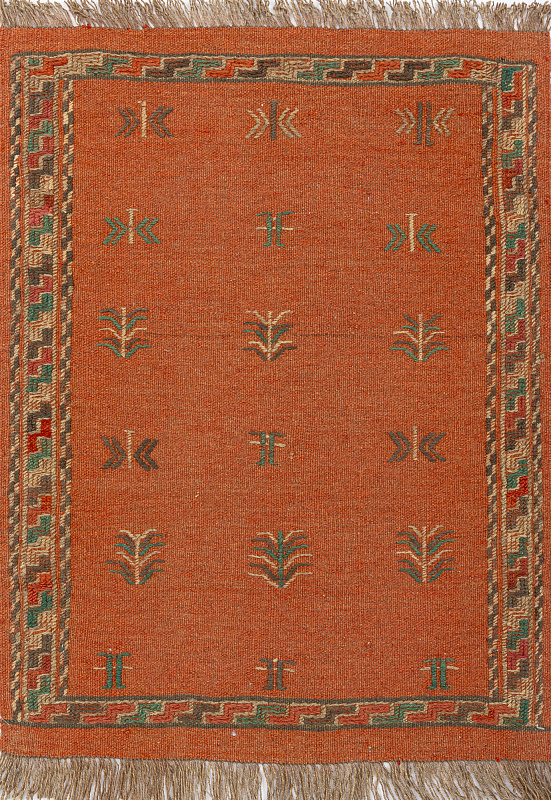 Иранский ковёр из шерсти  (17-01270052316/85x65)