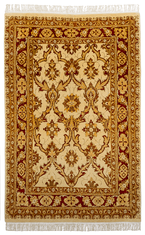 Иранский ковёр из шерсти (11-730/186x122)