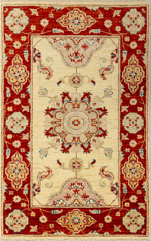 Индийский ковёр из шерсти (14-3087/95x60)