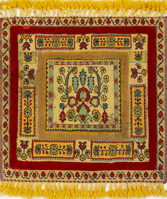 Иранский ковёр из шерсти  (12-389/50x50) 