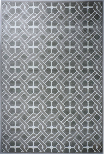 Бельгийский ковёр из вискозы (OCA005/SILVER/290x200)