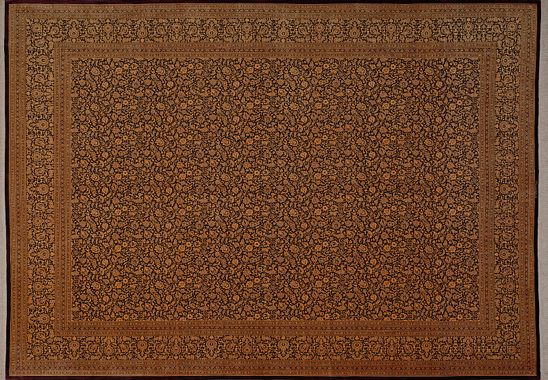 Иранский ковёр из шёлка (11-457/490x350)