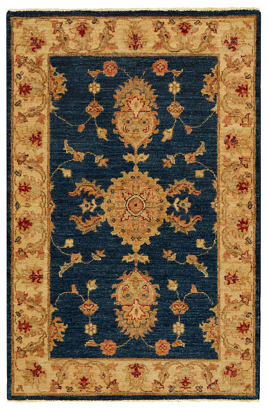 Индийский ковёр из шерсти (14-3174/122x81)