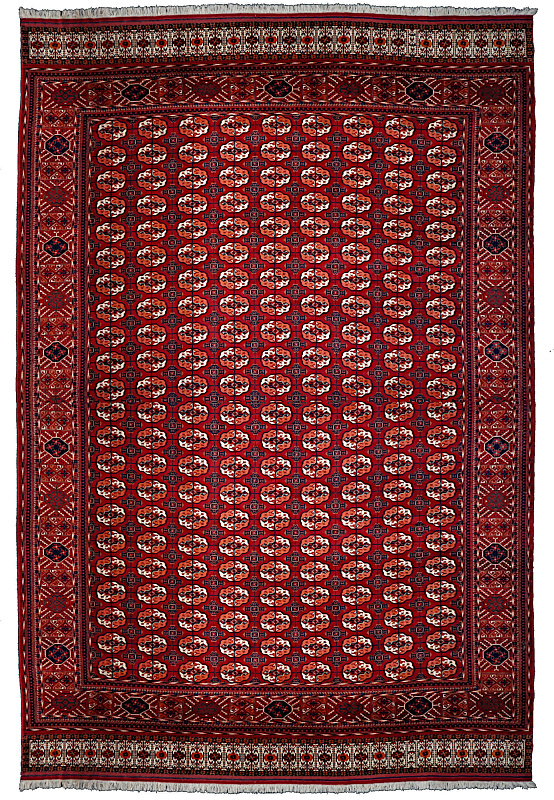 Иранский ковёр из шерсти  (17-Turkman/603x410) 