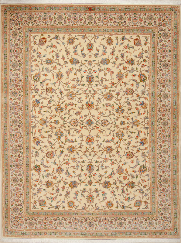 Иранский ковёр из шерсти  (21-7005821/390x300) 